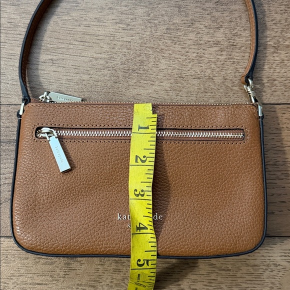 Kate Spade New York Leila Pebbled Leather Convertible Wristlet Mini Bag Trendy - Picture 8 of 14